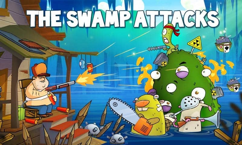 لعبة Swamp Attack